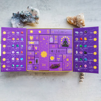 Reiki Crystal Halloween Countdown Gift Box