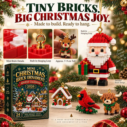 Christmas Brick Advent Calendar
