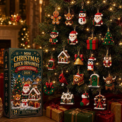 Christmas Brick Advent Calendar