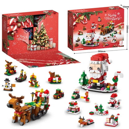 Christmas Calendar Countdown Building Bricks