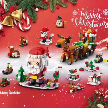Christmas Calendar Countdown Building Bricks