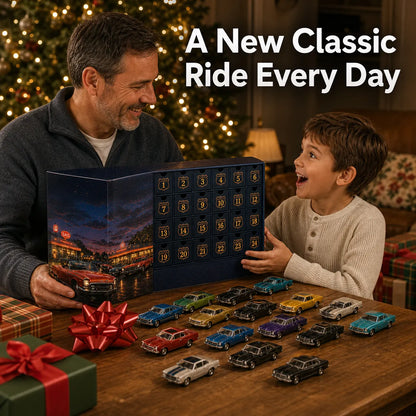 24 Days of Classic American Cars Advent Calendar